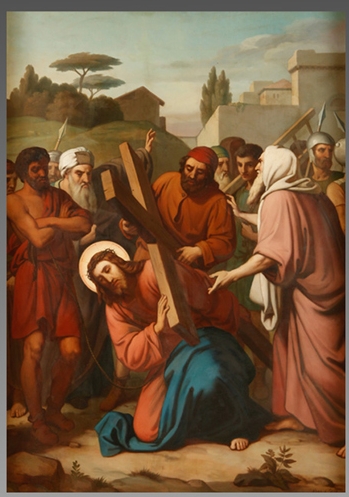 Resultado de imagen de Llevan a Jesús al calvario para crucufucar
